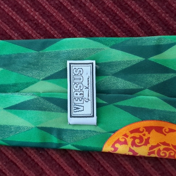 Versus Gianni Versace Silk Tie - Picture 3 of 4
